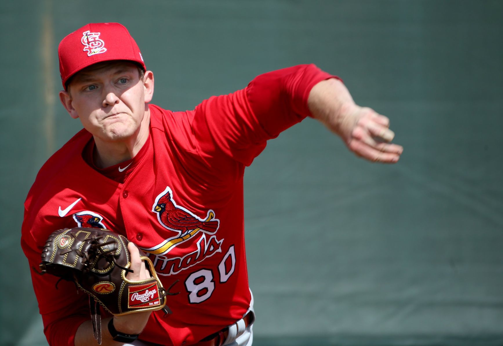 First official workout of Cardinals spring training